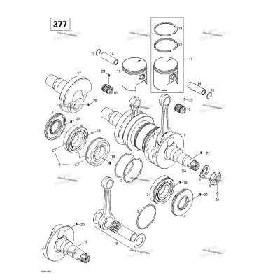 Crankshaft And Pistons (377)