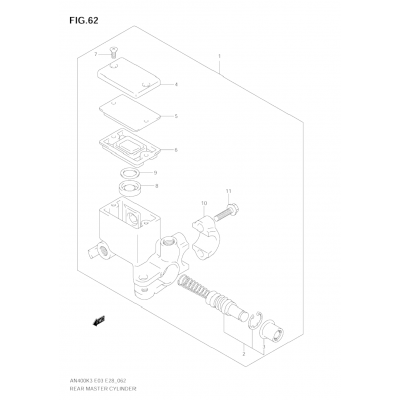 REAR MASTER CYLINDER