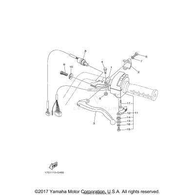HANDLE SWITCH LEVER