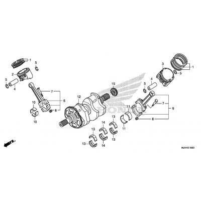 CRANKSHAFT / PISTON