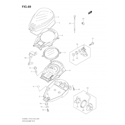 SPEEDOMETER (VL800 E3)