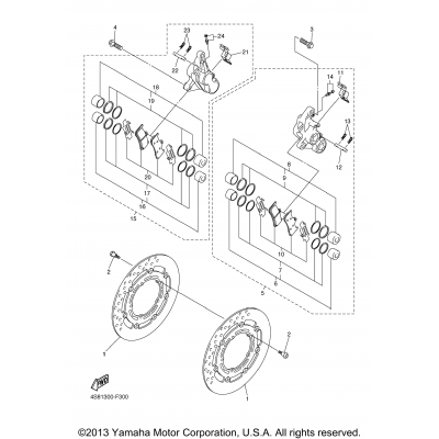 Front Brake Caliper