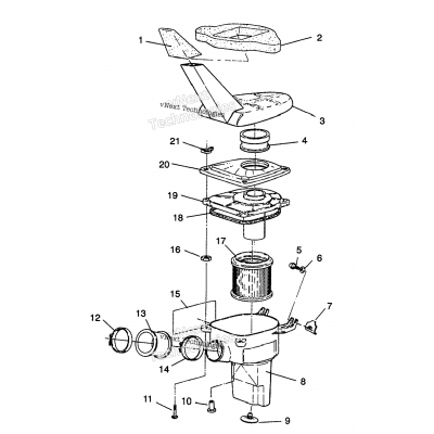 Air Box Assembly 6X6 350L