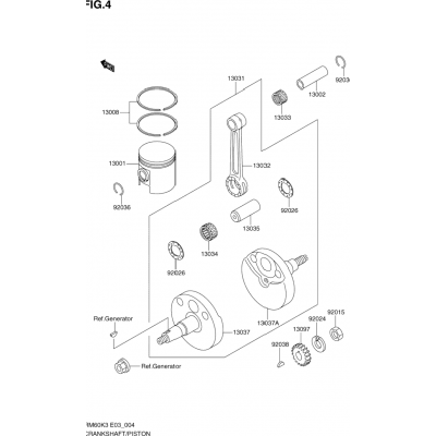 CRANKSHAFT/PISTON