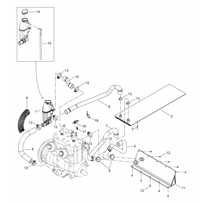 01- Radiator, Hoses