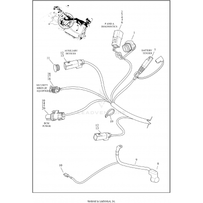 WIRING HARNESS, MAIN - (9 OF 9)