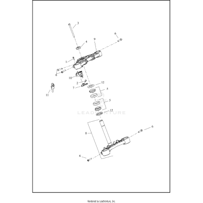 FORK BRACKETS, FRONT