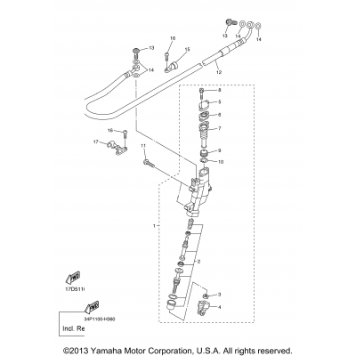 Rear Master Cylinder