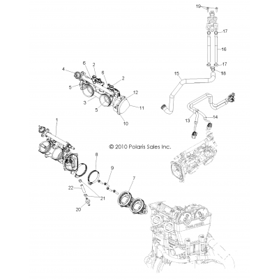 Engine, Throttle Body & Injector