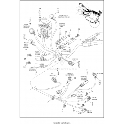 WIRING HARNESS, MAIN - (7 OF 9)