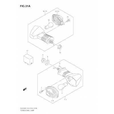 TURNSIGNAL LAMP (MODEL K9)