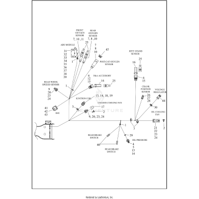 WIRING HARNESS, MAIN, ABS - FLHTP (7 OF 9)