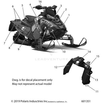 BODY, DECAL, BLACK SIDE PANEL OPTION - S20EKL8RS (601351)