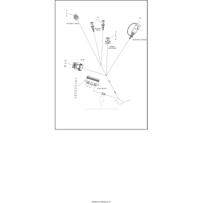 WIRING HARNESS, MAIN (4  OF 11)