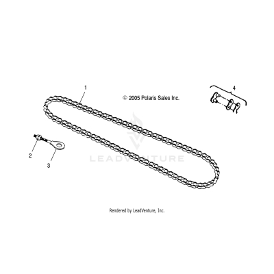 DRIVE TRAIN, CHAIN - A19YAK05B7/B6 (4999202359920235B13)