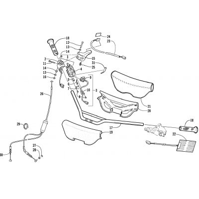 HANDLEBAR AND CONTROLS