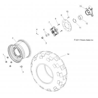 Wheels, Rear