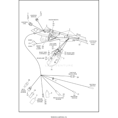 WIRING HARNESS, MAIN, NON-ABS