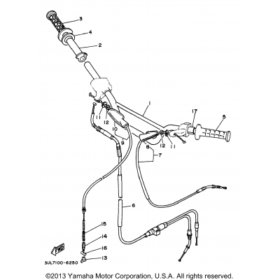 Steering Handle Cable