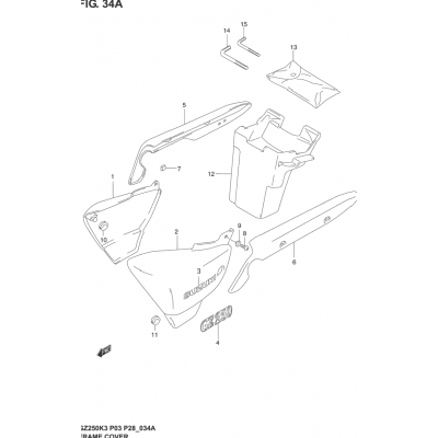 FRAME COVER (MODEL K3)