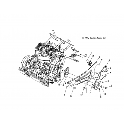 Engine Mounting Lh /Dsa/Dsb/Dsc
