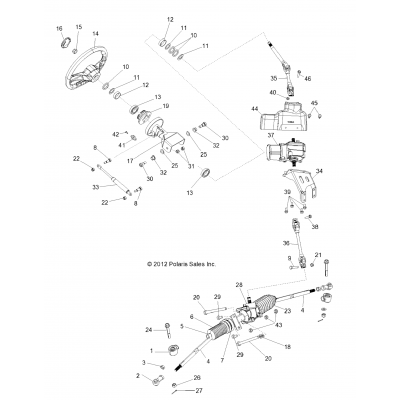 Steering, Steering Asm