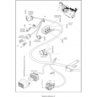 WIRING HARNESS, MAIN - (8 OF 9)