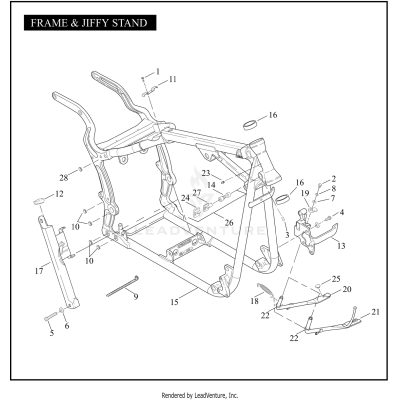 FRAME & JIFFY STAND