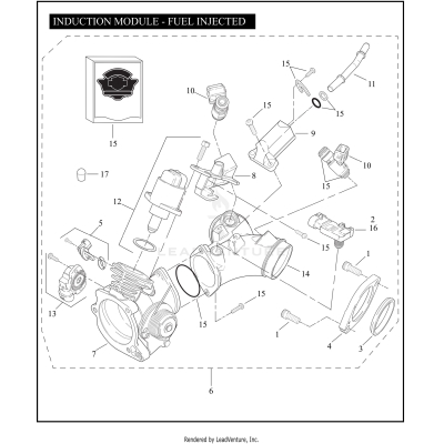 INDUCTION MODULE - FUEL INJECTED
