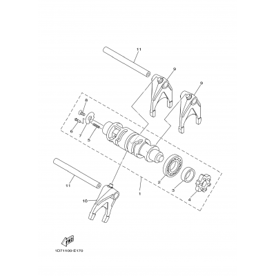 Shift Cam Fork