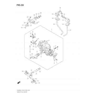 THROTTLE BODY (VL800T  E03)