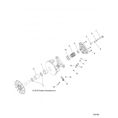 Drive Train, Primary Clutch