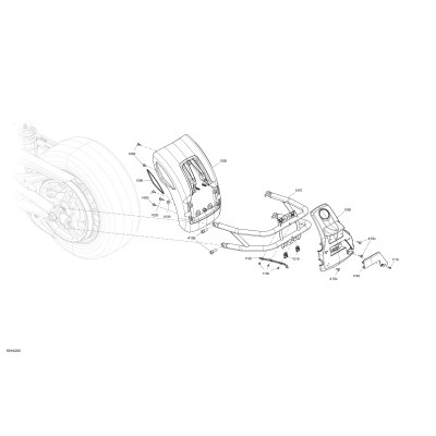 07- Body - Rear Fender -  North America
