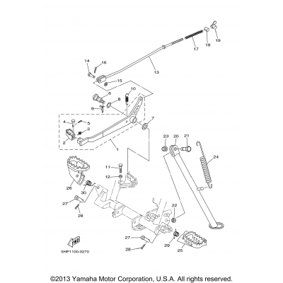 Stand Footrest