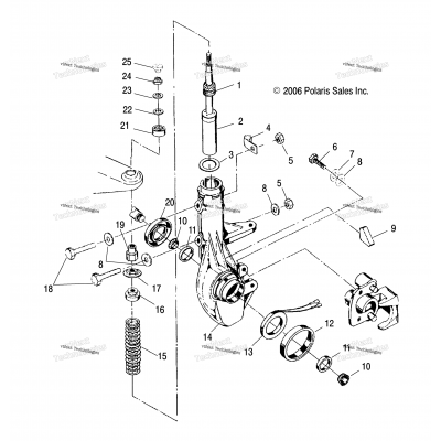 Suspension, Strut, Front