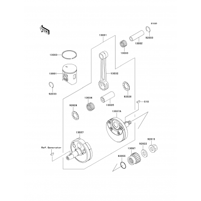 Crankshaft/Piston(s)