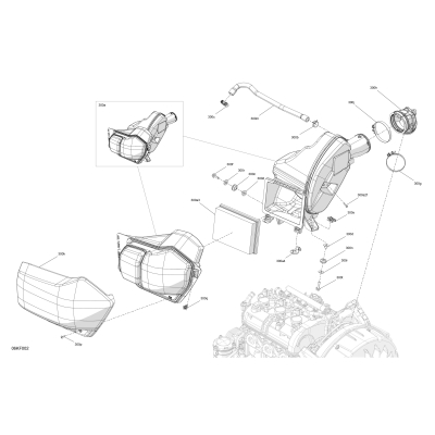 02- Engine - LH Air Intake