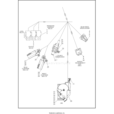 WIRE HARNESS, MAIN (7 OF 9)