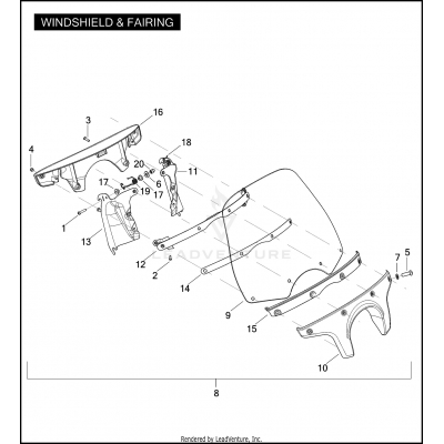 WINDSHIELD & FAIRING