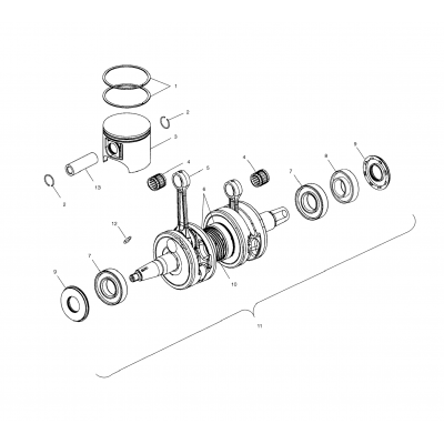 Piston & Crankshaft