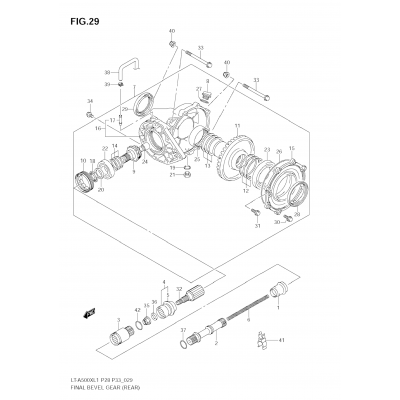 FINAL BEVEL GEAR (REAR)