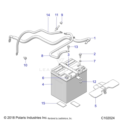 ELECTRICAL, BATTERY - A24SXD95A9 (C102024)