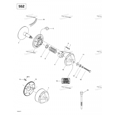 Drive Pulley (552)