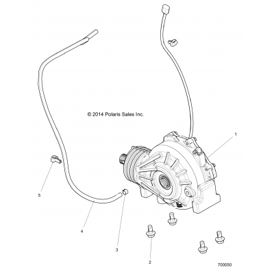 Drive Train, Front Gearcase Mounting Z15vbe87fk/Jk