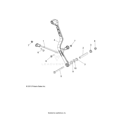 DRIVE TRAIN, GEAR SELECTOR - A19SVS95CR/ER [49ATVGEARSELECT14SCRAM]