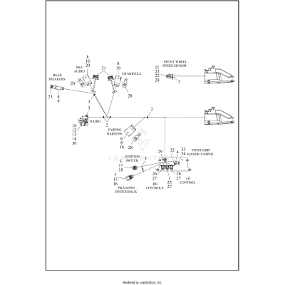 WIRING HARNESS, MAIN, ABS - FLTRX AND FLTRXS (2 OF 8)