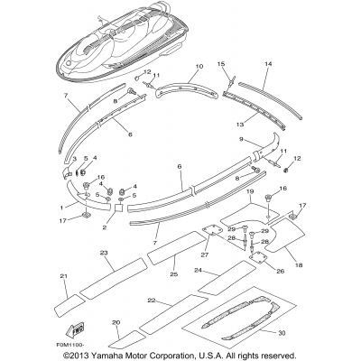 Gunwale Mat