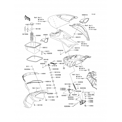 Hull Front Fittings