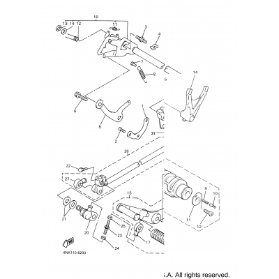 Shift Cam Fork