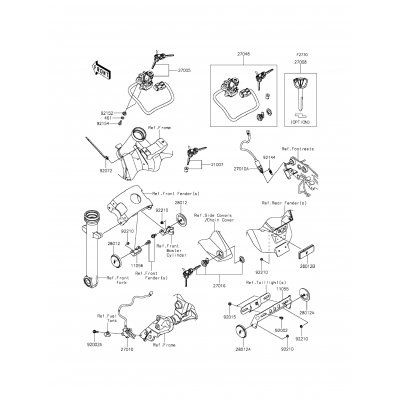 Ignition Switch/Locks/Reflectors